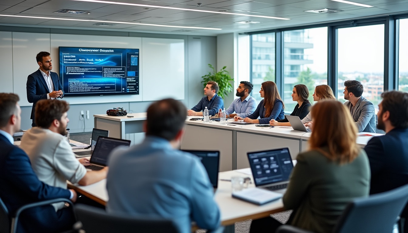 découvrez pourquoi la formation interne est cruciale pour les entreprises en 2025. explorez les avantages de développer les compétences de vos employés, d'améliorer la productivité et d'assurer l'adaptabilité face aux évolutions du marché. ne laissez pas votre entreprise prendre du retard, investissez dans la formation interne pour un avenir prospère.