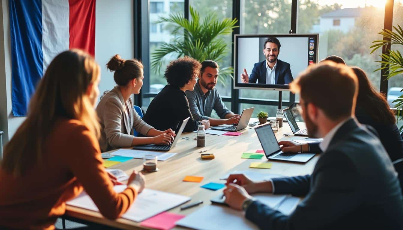 Illustration: Définition et fonctionnement d’une entreprise française à l’étranger qui recrute