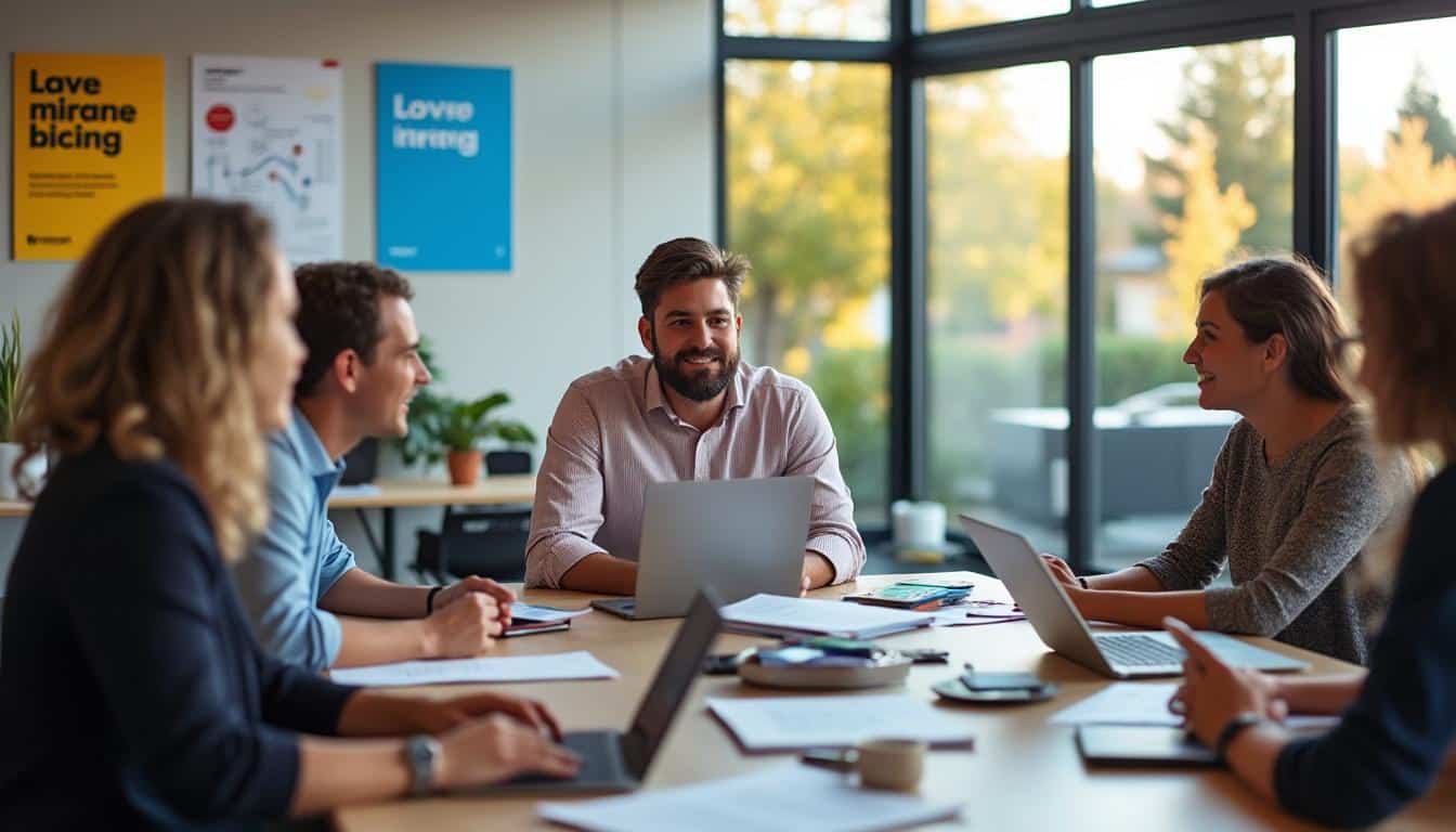 Illustration: Comprendre le marché de l’emploi dans une entreprise française aux États-Unis qui recrute