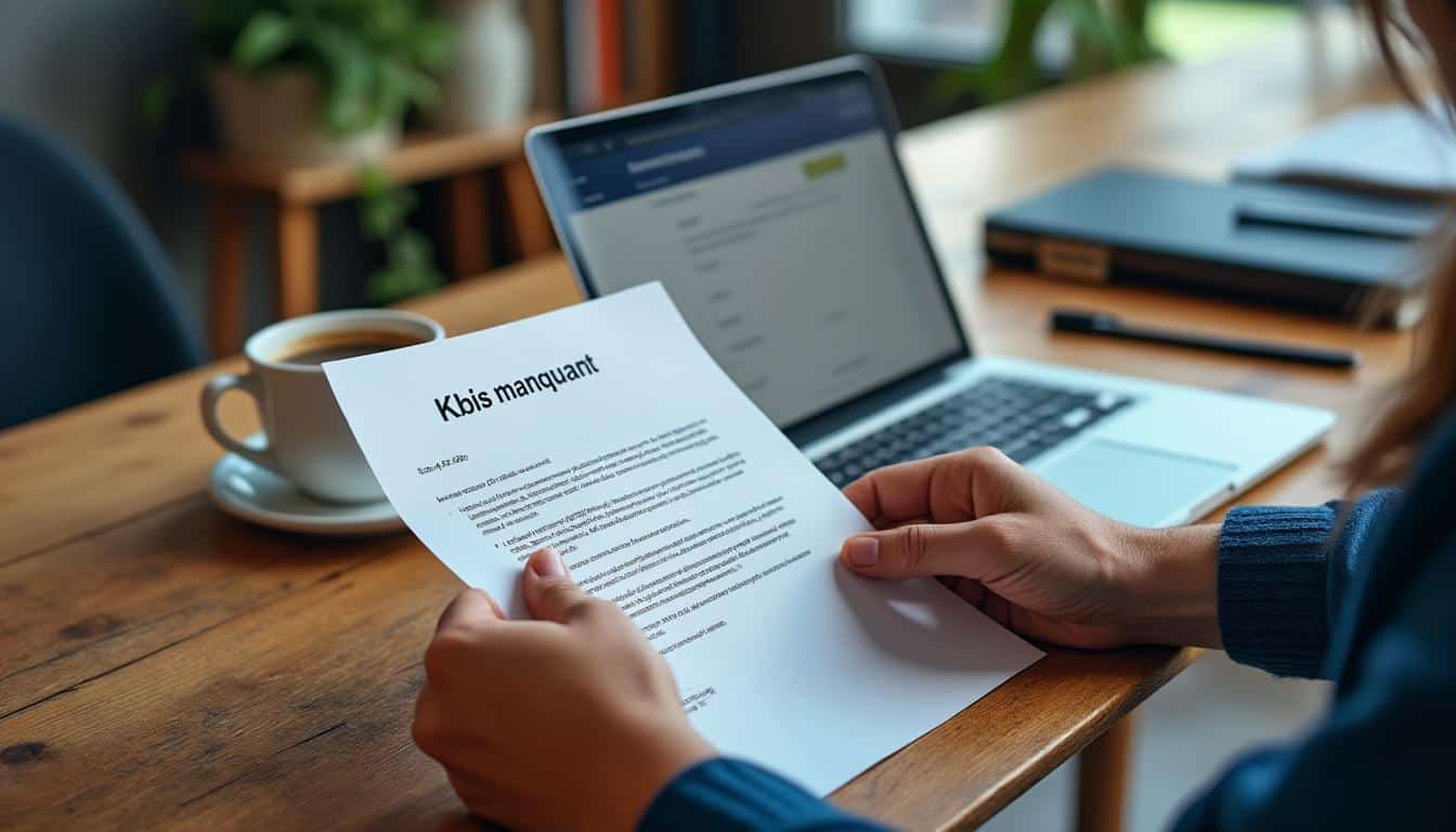 Dossier d’immatriculation : que faire en cas d’absence du Kbis à la réception ?